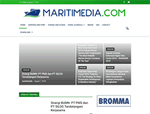 Tablet Screenshot of maritimedia.com